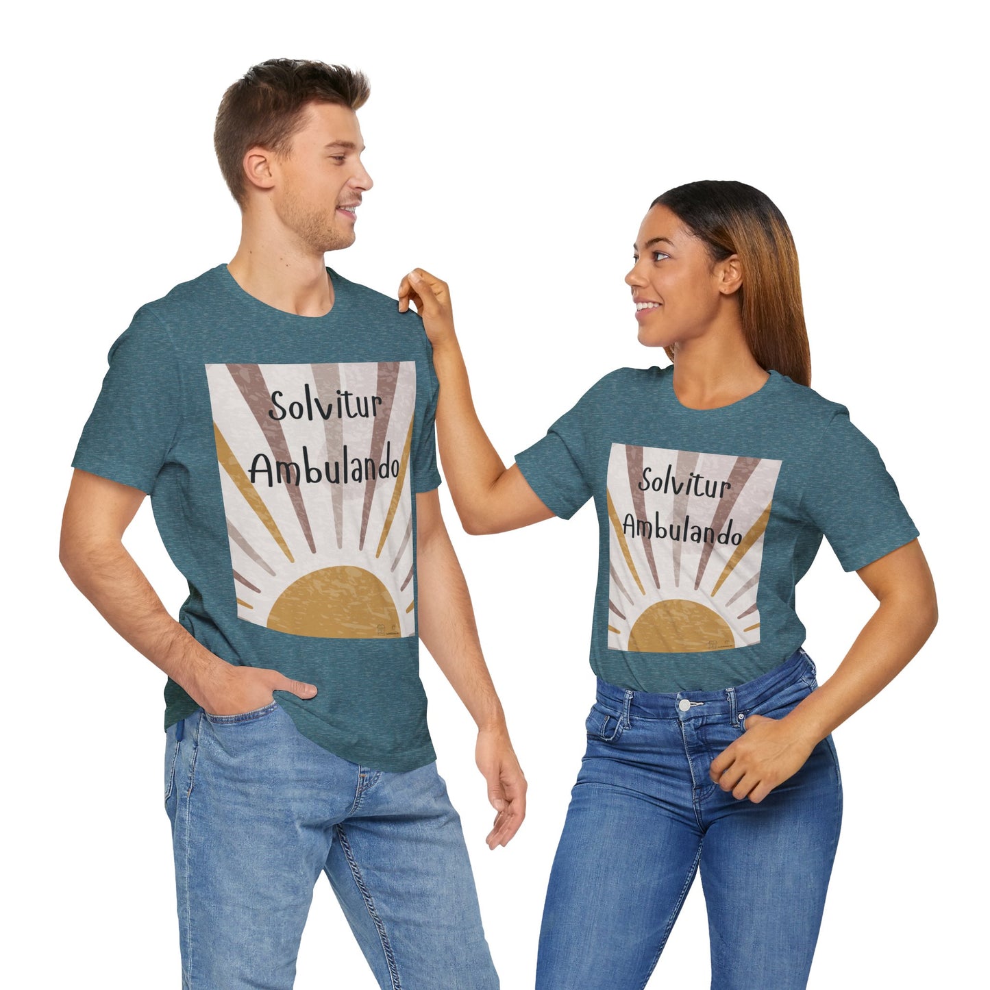 Salvitur Ambulando (It is Solved by Walking) T-Shirt
