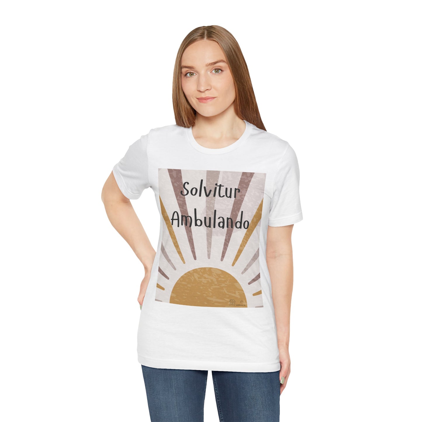 Salvitur Ambulando (It is Solved by Walking) T-Shirt
