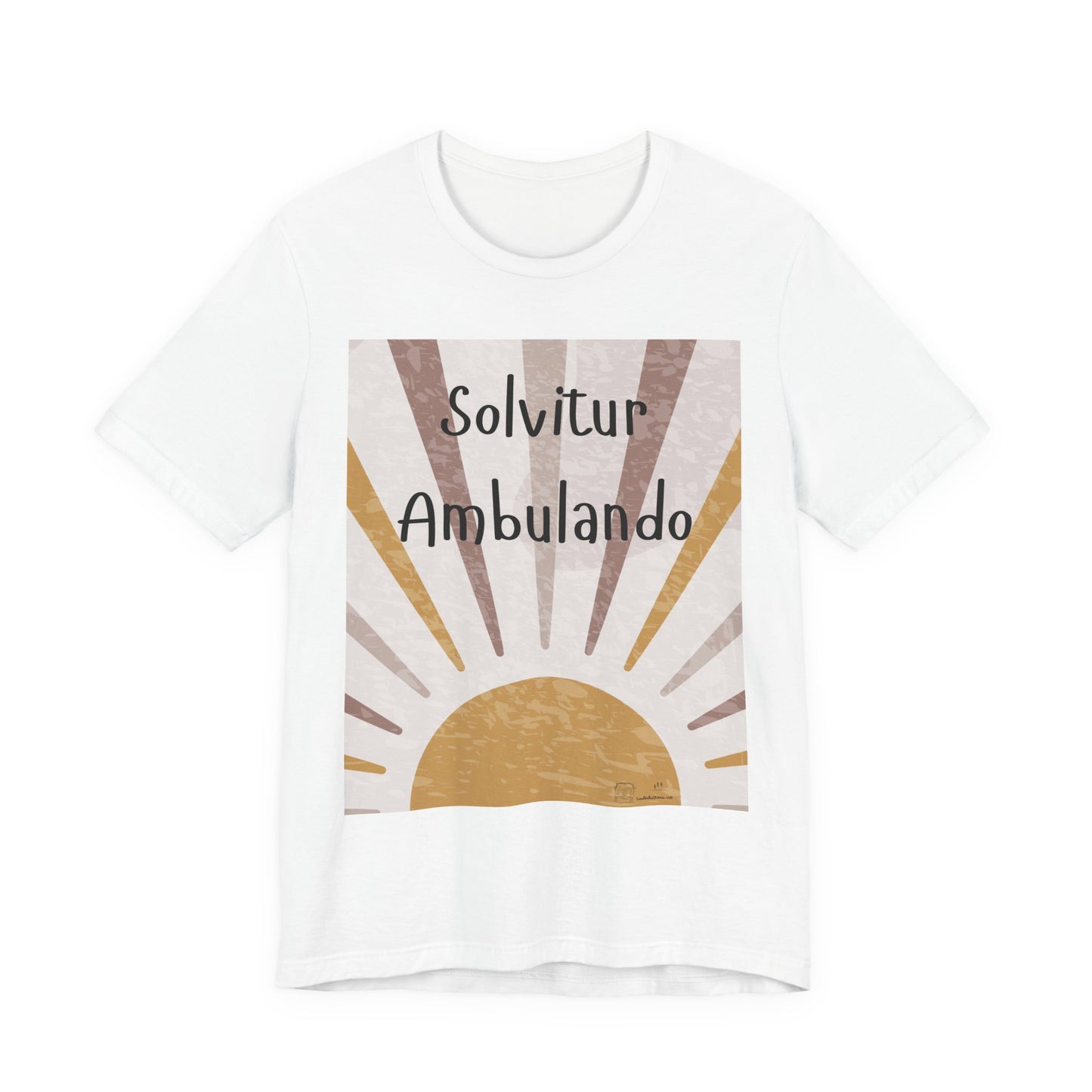 Salvitur Ambulando (It is Solved by Walking) T-Shirt