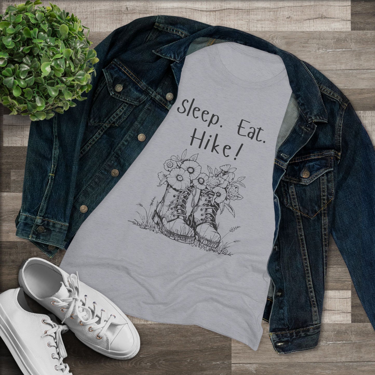 Sleep Eat Hike Triblend T-Shirt