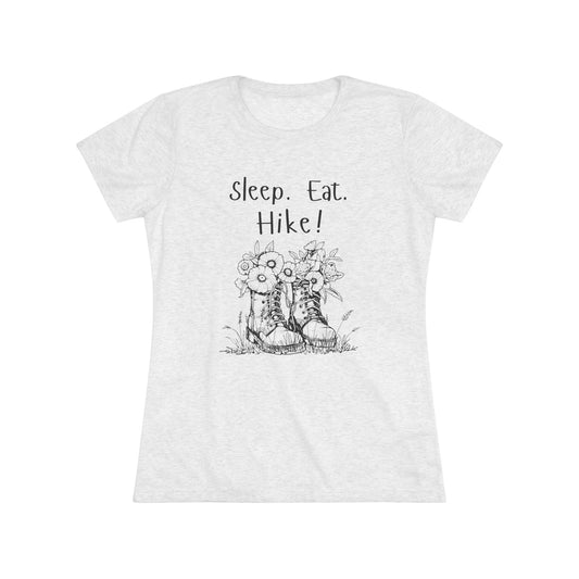 Sleep Eat Hike Triblend T-Shirt