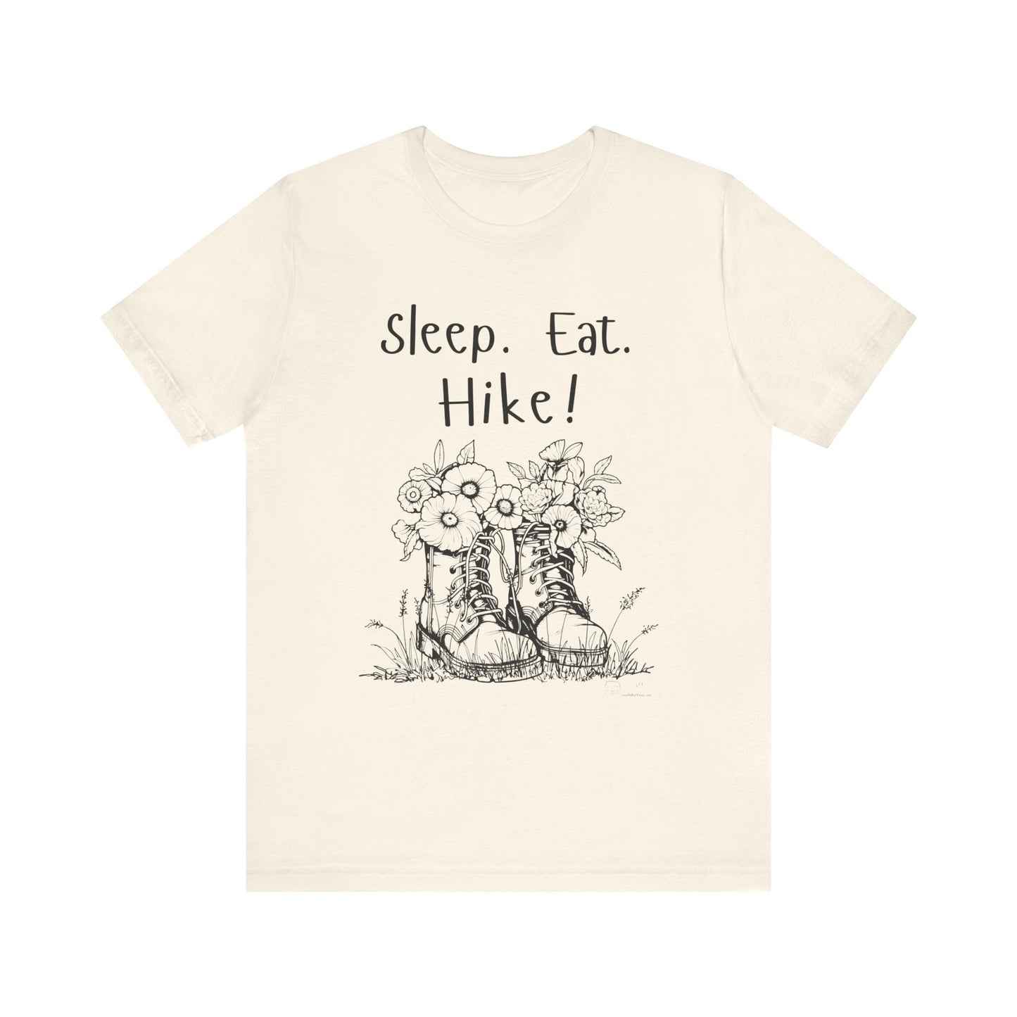 Sleep, Eat, Hike! Unisex Tee, Hiking Shirt