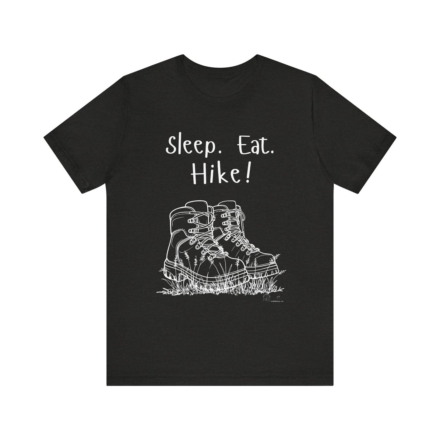 Sleep, Eat, Hike! Unisex Jersey Short sleeve tee