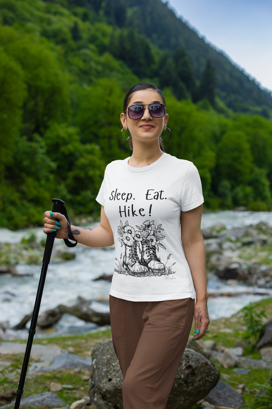 Sleep Eat Hike Women's Hiker Tee